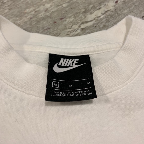 Cropped white Nike crew neck - Picture 3 of 4